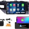 Dash Camera-ZBARK-Android 13 System 10.25 inch Touch Screen Radio Car Stereo for Lexus RX300 RX350 RX450H from 2012 to 2014 Built in CarPlay BT Head Unit 4GB RAM 64GB ROM Square Mouse 5