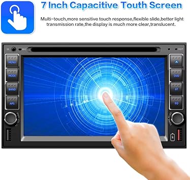 Dash Camera-Eaglerich-Car Radio with DVD/CD Player 6.5Inch HD Touch Screen Mirrorlink Car Stereo Bluetooth Handsfree USB SD AUX FM Support Steering Wheel Control Autoradio 3 Dash Camera-Eaglerich-Car Radio with DVD/CD Player 6.5Inch HD Touch Screen Mirrorlink Car Stereo Bluetooth Handsfree USB SD AUX FM Support Steering Wheel Control Autoradio - Image 3