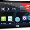 Dash Camera–Pyle Double DIN Car Stereo Receiver – 7 Inch 1080P HD Touch Screen Bluetooth In-Dash GPS Navigator Car Audio Receiver – WiFi/GPS/AM/FM Radio- Mirror Link for Android iPhone