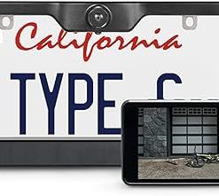 Dash Camera-TYPE S TOURING ITEMS-Type S License Plate Frame HD Wireless Backup Camera- 5″ Monitor with Motion Activation Dash Camera-TYPE S TOURING ITEMS-Type S License Plate Frame HD Wireless Backup Camera- 5″ Monitor with Motion Activation