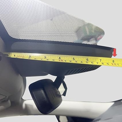 Dash Camera-FITCAMX-Fitcamx 4K Dual Dash Cam Suitable for Nissan Rogue 2017 2018 2019 2020 S SL SV Hybrid (8.1in)- OEM Style 2 Dash Camera-FITCAMX-Fitcamx 4K Dual Dash Cam Suitable for Nissan Rogue 2017 2018 2019 2020 S SL SV Hybrid (8.1in)- OEM Style - Image 2