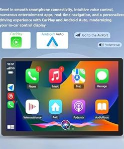 Dash Camera-j Junsun-13.1 inch Car Radio Stereo for Jeep Wrangler JK Compass Dodge Ram Built-in Carplay Android Auto-Android 12 Head Unit 2G RAM 32GROM with DSP WiFi GPS Navigation Bluetooth SWC 2