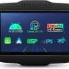Dash Camera-XTRONS-XTRONS Android 13 Car Stereo Radio Player 9 Inch IPS Touch Screen GPS Navigation for Car Bluetooth Head Unit Built-in DSP Car Play Android Auto Supports Backup Camera OBD2 DVR for Jeep Renegade