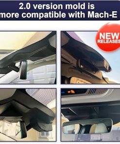 Dash Camera-FITCAMX-Fitcamx Front 2K+Rear 1080P Dash Cam for 2021-2025 Ford Mustang Mach-E GT Select Premium- Integrated OEM Look 2