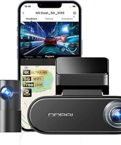 Dash Camera–DDPAI 4K Car Dash Cam-2160P+1080P Front and Rear Dash Cam Dash Camera–DDPAI 4K Car Dash Cam-2160P+1080P Front and Rear Dash Cam