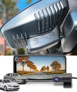 Dash Camera-FITCAMX-Fitcamx Front 2K+Rear 1080P Dash Cam Adapts for Volvo S60 2010-2018 T5 (2nd Gen)- OEM Style
