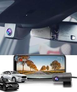 Dash Camera-FITCAMX-Fitcamx Front 4K+Rear 1080P Dash Cam for 2017-2025 Mazda CX-5 & CX-9 2017-2023 (Has Sunroof)- OEM Factory Look Dash Camera-FITCAMX-Fitcamx Front 4K+Rear 1080P Dash Cam for 2017-2025 Mazda CX-5 & CX-9 2017-2023 (Has Sunroof)- OEM Factory Look
