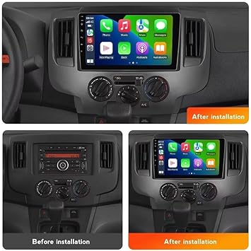 Dash Camera-RONGJI-Car Stereo for Nissan NV200 2014-2020 Stereo GPS Navigation Upgrade Dash Kit-2+32GB 9″ IPS Touch Screen Head Unit with Car-Play & Android Auto/SWC/Rear View 3 Dash Camera-RONGJI-Car Stereo for Nissan NV200 2014-2020 Stereo GPS Navigation Upgrade Dash Kit-2+32GB 9" IPS Touch Screen Head Unit with Car-Play & Android Auto/SWC/Rear View - Image 3