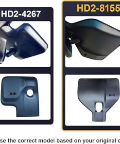 Dash Camera-FITCAMX-Fitcamx 4K Dual Dash Cam for 2022-2024 Chevy Bolt EV & EUV LT Premier 1LT 2LT has Auto-Dimming (HD2-8155)- OEM Look 2