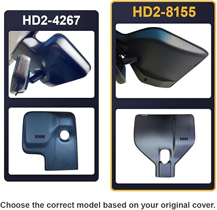 Dash Camera-FITCAMX-Fitcamx 4K Dual Dash Cam for 2022-2024 Chevy Bolt EV & EUV LT Premier 1LT 2LT has Auto-Dimming (HD2-8155)- OEM Look 2 Dash Camera-FITCAMX-Fitcamx 4K Dual Dash Cam for 2022-2024 Chevy Bolt EV & EUV LT Premier 1LT 2LT has Auto-Dimming (HD2-8155)- OEM Look - Image 2