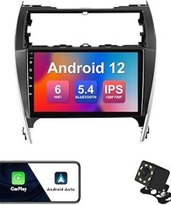 Dash Camera-FeirTon-2+32G 10.1-inch Android 12 Car Stereo for Toyota Camry 2012-2014 IPS Touchscreen Screen Car Radio with Carplay & Android Auto Support Backup Camera GPS FM Navi BT SWC Dash Camera-FeirTon-2+32G 10.1-inch Android 12 Car Stereo for Toyota Camry 2012-2014 IPS Touchscreen Screen Car Radio with Carplay & Android Auto Support Backup Camera GPS FM Navi BT SWC