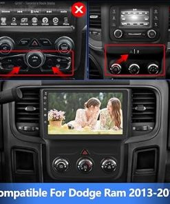 Dash Camera-EagleNav-Car Stereo for Dodge Ram 2013-2019 1500 2500 3500- 9 Inch Android 13 Radio 2