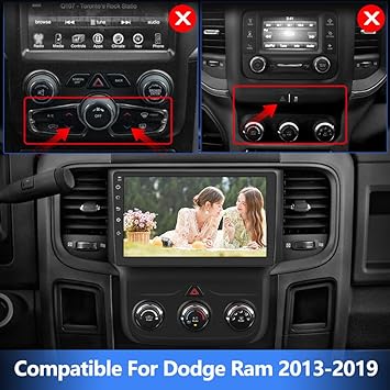 Dash Camera-EagleNav-Car Stereo for Dodge Ram 2013-2019 1500 2500 3500- 9 Inch Android 13 Radio 2 Dash Camera-EagleNav-Car Stereo for Dodge Ram 2013-2019 1500 2500 3500- 9 Inch Android 13 Radio - Image 2