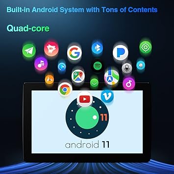 Dash Camera-XTRONS-XTRONS Dual Android 11 Car TV Headrest Monitor Tablet for Back Seat with 2 Bluetooth Headphones- 11.6 Inch Touch Screen Portable Video Player Support Mirror Link 2 Dash Camera-XTRONS-XTRONS Dual Android 11 Car TV Headrest Monitor Tablet for Back Seat with 2 Bluetooth Headphones- 11.6 Inch Touch Screen Portable Video Player Support Mirror Link - Image 2