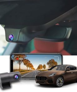 Dash Camera-FITCAMX-Fitcamx Front 2160P+Rear 1080P Dash Cam for 2023 Maserati Grecale GT Modena Trofeo- Integrated OEM Look