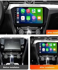 Dash Camera-Biorunn-Android 13 Car Stereo Radio for VW Passat B8 2015-2020- Biorunn 10.1 Inch GPS Wireless Wired Car-Play Android Auto Upgrade Dash Kit IPS Navi WiFi FM RDS Head Unit 2GB RAM 64GB ROM 2