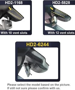 Dash Camera-FITCAMX-Fitcamx Front 4K+Rear 1080P Dash Cam Suitable for Benz GLB 250 & AMG GLB 35 2021 2022 2023 (HD2-6244)- OEM Look 2