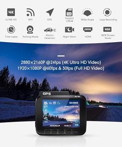Dash Camera-AZDOME-AZDOME WiFi 4K Dash Cam- UHD 2160P 2.4″ IPS Screen Driving Recorder 2