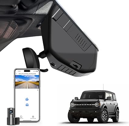 Dash Camera-mangoal-Front 4K & Rear 1080 Dash Cam Fit for Ford Bronco 2021 2022 2023 2024 2025- Does Not Fit Ford Bronco Sport Dash Camera-mangoal-Front 4K & Rear 1080 Dash Cam Fit for Ford Bronco 2021 2022 2023 2024 2025- Does Not Fit Ford Bronco Sport