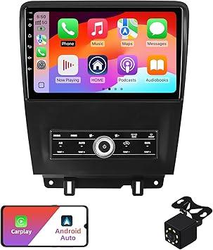 Dash Camera-AUMUME-2+32G Android 12 Double Din Car Stereo for Ford Mustang 2010-2014 with 10.1 Inch Touchscreen Radio Built-in Wireless Carplay/Android Auto/GPS/Bluetooth/FM/AUX-in/SWC/Backup Camera Dash Camera-AUMUME-2+32G Android 12 Double Din Car Stereo for Ford Mustang 2010-2014 with 10.1 Inch Touchscreen Radio Built-in Wireless Carplay/Android Auto/GPS/Bluetooth/FM/AUX-in/SWC/Backup Camera