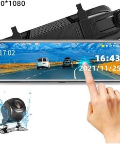 Dash Camera-MACHSWON-Loop Recording G-Sensor Parking Monitoring Large Touch Screen 1080P Dual Camera 170° Wide Angle Ultra HD Car Video Recorder Reversing Support Motion Detection 2