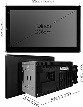 Dash Camera-WENMENGDE-WENMENGDE10 inch 2+32GB Automatic Rotation IPS Full Touch Screen Android Car Radio Audio Video Stereo Player For Double Din With CarPlay Android Auto WiFi BT MirrorLink Split Screen PIP GPS Navigation 2 Dash Camera-WENMENGDE-WENMENGDE10 inch 2+32GB Automatic Rotation IPS Full Touch Screen Android Car Radio Audio Video Stereo Player For Double Din With CarPlay Android Auto WiFi BT MirrorLink Split Screen PIP GPS Navigation - Image 2