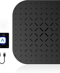 Dash Camera-ZHNN-Carplay AI Box- Wireless Carplay Android Auto Smart AI Box Support Mirrorlink/TF Card Multimedia Video Box for OEM Wired Carplay AI Box Lite