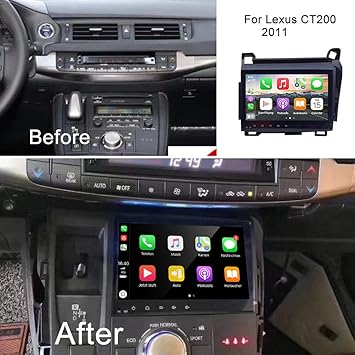 Dash Camera-GOJOHO-Android 13 for Lexus CT200 CT200H Radio 2010-2018 Car Stereo Wireless/Wired Carplay Android Auto GPS Navigation 7″ IPS Touchscreen RDS Steering Wheel Control Free Rear Camera (4GB RAM+64GB ROM) 3 Dash Camera-GOJOHO-Android 13 for Lexus CT200 CT200H Radio 2010-2018 Car Stereo Wireless/Wired Carplay Android Auto GPS Navigation 7" IPS Touchscreen RDS Steering Wheel Control Free Rear Camera (4GB RAM+64GB ROM) - Image 3