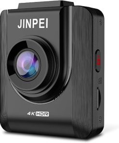 Dash Camera-Jinpei-4K Front Dash Cam 64GB Included- Car Dashboard Camera Recorder with UHD 2160P