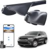 Dash Camera-Fuluku-8 Core 4+64GB【Support SIM Card】 Android Car Stereo Double Din Radio with Wireless Carplay Android Auto- 10 Inch Android Radio WiFi 5