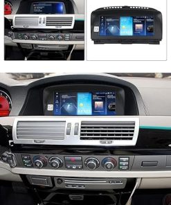 Dash Camera-MekedeTech-MekedeTech Qualcomm Android 12 Car Radio Stereo 8.8 inch IPS Touch Screen 4GB 64GB Built-in Carplay for BMW 7 Series E65 E66 2001~2008 MASK CCC System 2