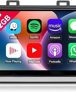 Dash Camera-EWLSAC-Android 13.0 Double Din Car Stereo for Subaru Legacy/Outback 2015-2018- 9 Inch Touch Screen Car Audio Receiver with CarPlay 2