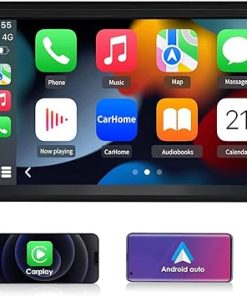 Dash Camera-EagleNav-Car Stereo [2GB+64GB] for Jeep Wrangler JK Compass Patriot/Chrysler/Dodge RAM Charger- 7 inch Touch Screen Android 13 Radio with Bluetooth GPS Wireless CarPlay Andriod Auto