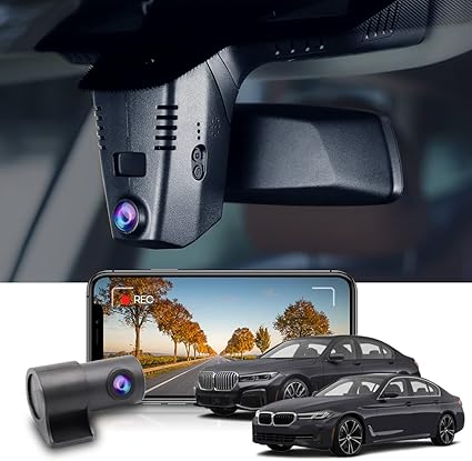 Dash Camera-FITCAMX-Fitcamx 4K Dual Dash Cam for 2018-2023 BMW 5 7 Series 530i 540i M550i 740i 750i M760i (G30/G11)- OEM Look 3 Dash Camera-FITCAMX-Fitcamx 4K Dual Dash Cam for 2018-2023 BMW 5 7 Series 530i 540i M550i 740i 750i M760i (G30/G11)- OEM Look - Image 3