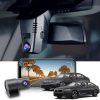 Dash Camera-Martalk-4K UHD Rearview Mirror Dash Cam with Zoom Backup Camera- 2160P Dual Mirror Dash Cam for Cars & Trucks 4