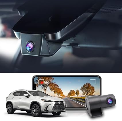 Dash Camera-FITCAMX-Fitcamx Front 4K+Rear 1080P Dash Cam for 2023 2024 2025 Lexus RX350 RX350h RX500h Premium Luxury F Sport (Gen5/AL30)- Integrated OEM Look 3 Dash Camera-FITCAMX-Fitcamx Front 4K+Rear 1080P Dash Cam for 2023 2024 2025 Lexus RX350 RX350h RX500h Premium Luxury F Sport (Gen5/AL30)- Integrated OEM Look - Image 3