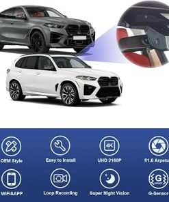 Dash Camera-FITCAMX-Fitcamx 4K Dash Cam for 2024 2025 BMW X5 X6 XDrive40i 45e 50e M50i M60i & X5M X6M (G05/G06)- OEM Style 2