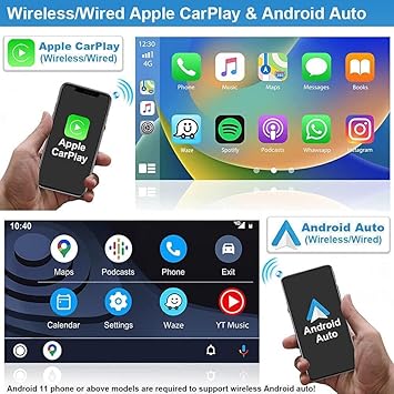 Dash Camera-EWLSAC-Android 13.0 Double Din Car Stereo for Mercedes Benz Sprinter 2006-2017- 9 Inch HD Touch Screen Car Audio Receiver with GPS 3 Dash Camera-EWLSAC-Android 13.0 Double Din Car Stereo for Mercedes Benz Sprinter 2006-2017- 9 Inch HD Touch Screen Car Audio Receiver with GPS - Image 3