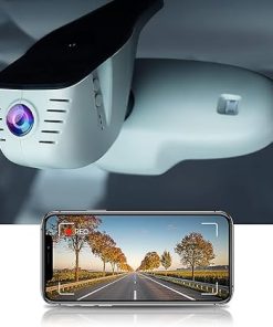 Dash Camera-FITCAMX-Fitcamx 4K Dash Cam Compatible with Audi A4 A6 Allroad A3 A5 A6 Q5 A8 S8 A7 S5 Q3 S3 S7(Model B)- OEM Factory Look
