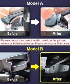 Dash Camera-FITCAMX-Fitcamx 4K Dash Cam Suitable for Volkswagen Atlas 2018-2024 & Atlas Cross Sport 2020-2024 S SE SEL (Model B)- OEM Look 2