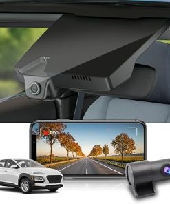 Dash Camera-FITCAMX-Fitcamx Front 4K+Rear 1080P Dash Cam for 2018-2021 Hyundai Kona and Kona Electric with Auto Dimming (Part No#J9000)- OEM Style Dash Camera-FITCAMX-Fitcamx Front 4K+Rear 1080P Dash Cam for 2018-2021 Hyundai Kona and Kona Electric with Auto Dimming (Part No#J9000)- OEM Style