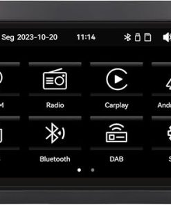 Dash Camera-YZKONG-Car Radio for VW Touareg T5 Multivang 2004-2009- Wireless Apple Carplay and Android Auto HiFi Sound Volkswagen Stereo Touch Screen Car Multimedia Player with Bluetooth AM/FM USB Port