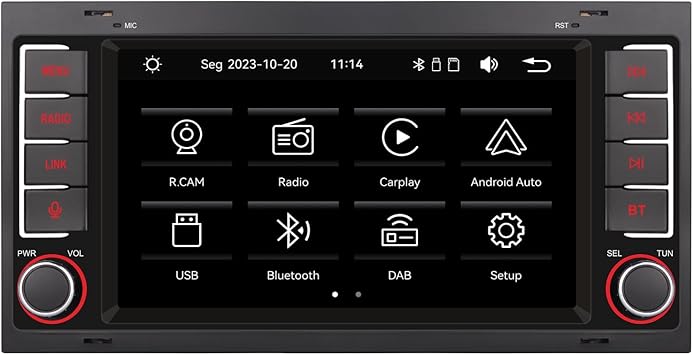 Dash Camera-YZKONG-Car Radio for VW Touareg T5 Multivang 2004-2009- Wireless Apple Carplay and Android Auto HiFi Sound Volkswagen Stereo Touch Screen Car Multimedia Player with Bluetooth AM/FM USB Port Dash Camera-YZKONG-Car Radio for VW Touareg T5 Multivang 2004-2009- Wireless Apple Carplay and Android Auto HiFi Sound Volkswagen Stereo Touch Screen Car Multimedia Player with Bluetooth AM/FM USB Port