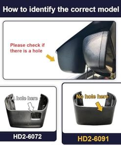 Dash Camera-FITCAMX-Fitcamx 4K Dash Cam Suitable for RAM 3500 2500 1500 2013-2018 Laramie Express Big Horn SLT Tradesman Lone Star (6091)- OEM Look 2