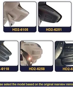 Dash Camera-FITCAMX-Fitcamx 4K Dash Cam Suitable for Benz E Class 2017-2023 E300 E350 E400 E450 Gen5 W213 (HD2-6118)- OEM Look 2