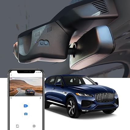Dash Camera-FITCAMX-Fitcamx 4K Dash Cam Suitable for Jaguar F-Pace 2022-2025 (Model 6321) P250 P340 P400 R-Dynamic S SVR X761- OEM Look Dash Camera-FITCAMX-Fitcamx 4K Dash Cam Suitable for Jaguar F-Pace 2022-2025 (Model 6321) P250 P340 P400 R-Dynamic S SVR X761- OEM Look