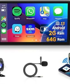 Dash Camera-VECHTEL-2G+64G for Toyota RAV4 2013-2019 Android 13 Car Stereo with Wireless Carplay Android Auto- 10.1 Inch Touch Screen Car Radio Support GPS/WiFi/Bluetooth/FM/Voice Control/SWC/Backup Camera Dash Camera-VECHTEL-2G+64G for Toyota RAV4 2013-2019 Android 13 Car Stereo with Wireless Carplay Android Auto- 10.1 Inch Touch Screen Car Radio Support GPS/WiFi/Bluetooth/FM/Voice Control/SWC/Backup Camera