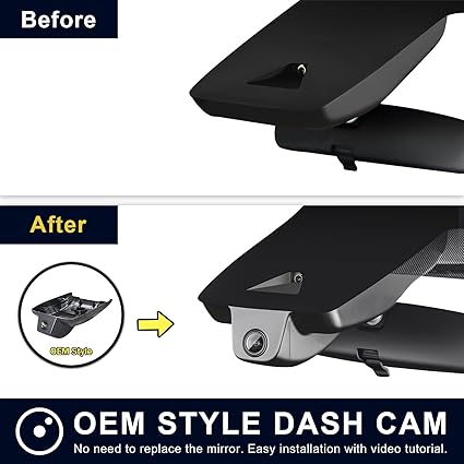 Dash Camera-mangoal-4K Dash Cam fit for Toyota Camry & Camry Hybrid 2021 2022 2023 2024 (Model A)- LE L XLE TRD XSE SE 2 Dash Camera-mangoal-4K Dash Cam fit for Toyota Camry & Camry Hybrid 2021 2022 2023 2024 (Model A)- LE L XLE TRD XSE SE - Image 2