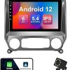 Dash Camera-FeirTon-2+32G 9-inch Android 12 Car Stereo for Chevrolet Silverado/GMC Sierra 2014-2018 IPS Touchscreen Screen Car Radio with Carplay & Android Auto Support Backup Camera GPS FM Navi BT SWC