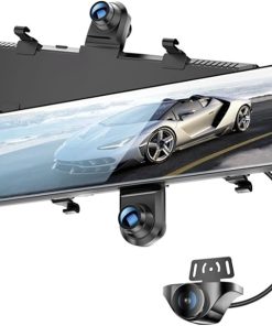 Dash Camera–720˚ Panoramic Mirror Dash Cam 2K UHD 24H Parking Monitoring 11inch IPS Screen Car DVR (Color : V720S- Size : 256G) Dash Camera–720˚ Panoramic Mirror Dash Cam 2K UHD 24H Parking Monitoring 11inch IPS Screen Car DVR (Color : V720S- Size : 256G)